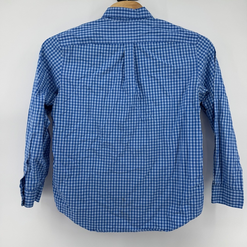 Vineyard Vines Mens Large Classic Fit‎ Murray Gingham Button Down Shirt Blue - Picture 3 of 7